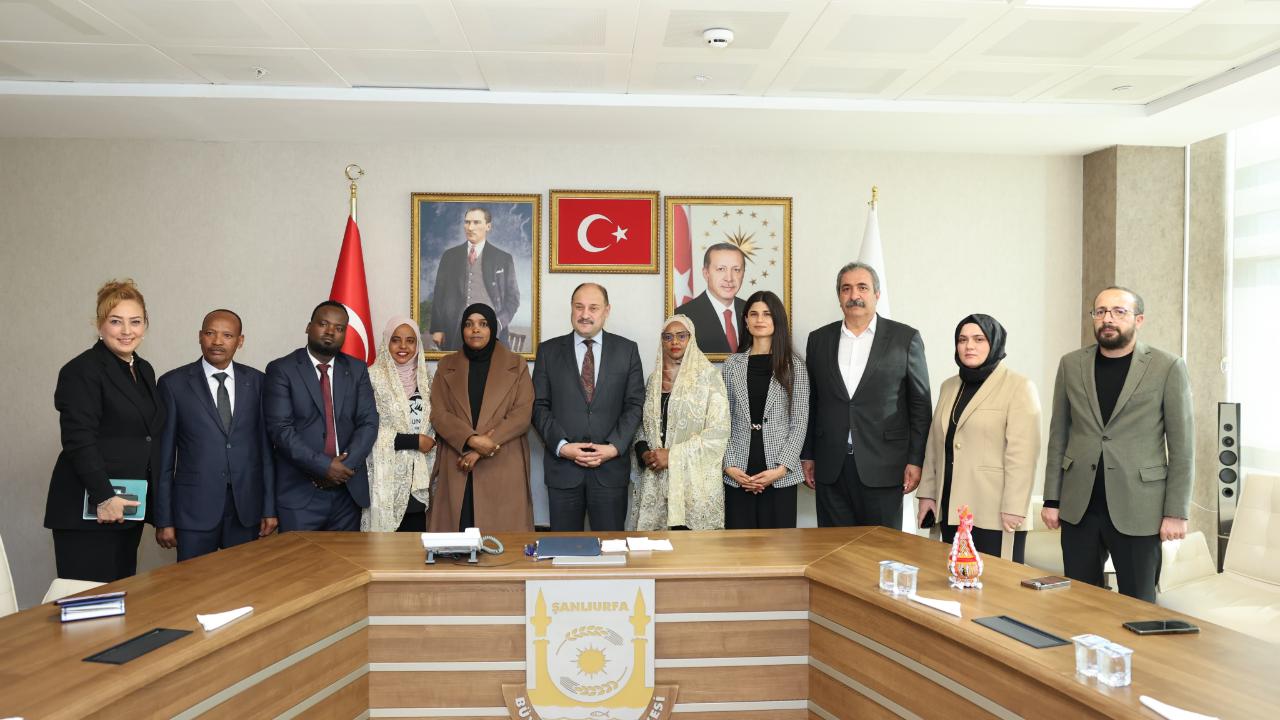 Başkan Gülpınar, Etiyopya heyetini ağırladı