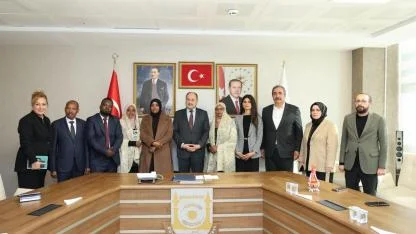 Başkan Gülpınar, Etiyopya heyetini ağırladı