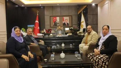 Başkan İnan, vatandaşları makamında ağırlamaya devam ediyor