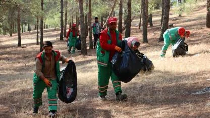 Gölpınar tabiat parkında çalışmalar sürüyor