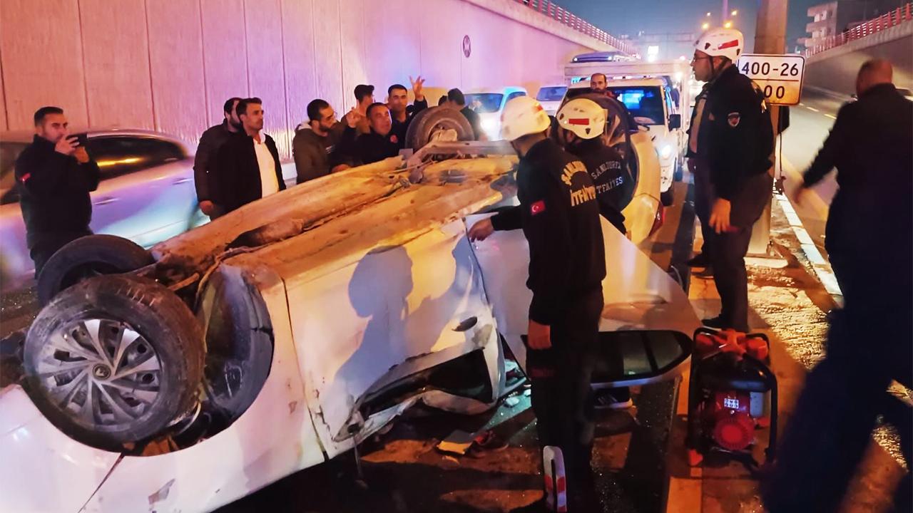 Haliliye&#039;de akşam saatlerinde kaza: Yaralılar var