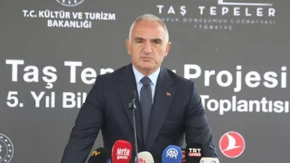 Kültür ve Turizm Bakanı Mehmet Nuri Ersoy, Şanlıurfa'da konuştu