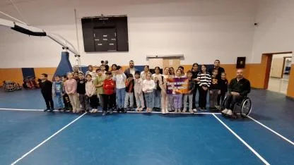 Kursiyer öğrencilerden engelli bireylere ziyaret