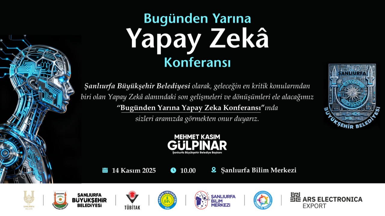 Şanlıurfa yapay zekâyla geleceğe hazırlanıyor