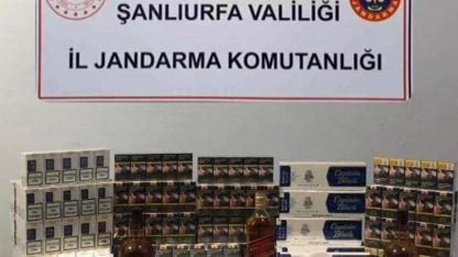 Şanlıurfa’da binlerce paket kaçak sigara ele geçirildi