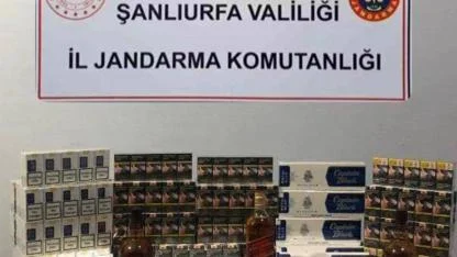 Şanlıurfa’da binlerce paket kaçak sigara ele geçirildi