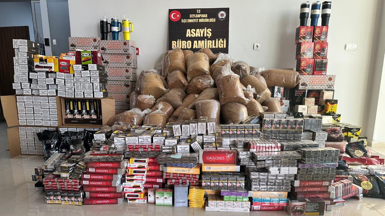 Şanlıurfa&#039;da gümrük kaçakçılığı operasyonu