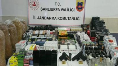 Şanlıurfa'da jandarmadan kaçakçılık operasyonu