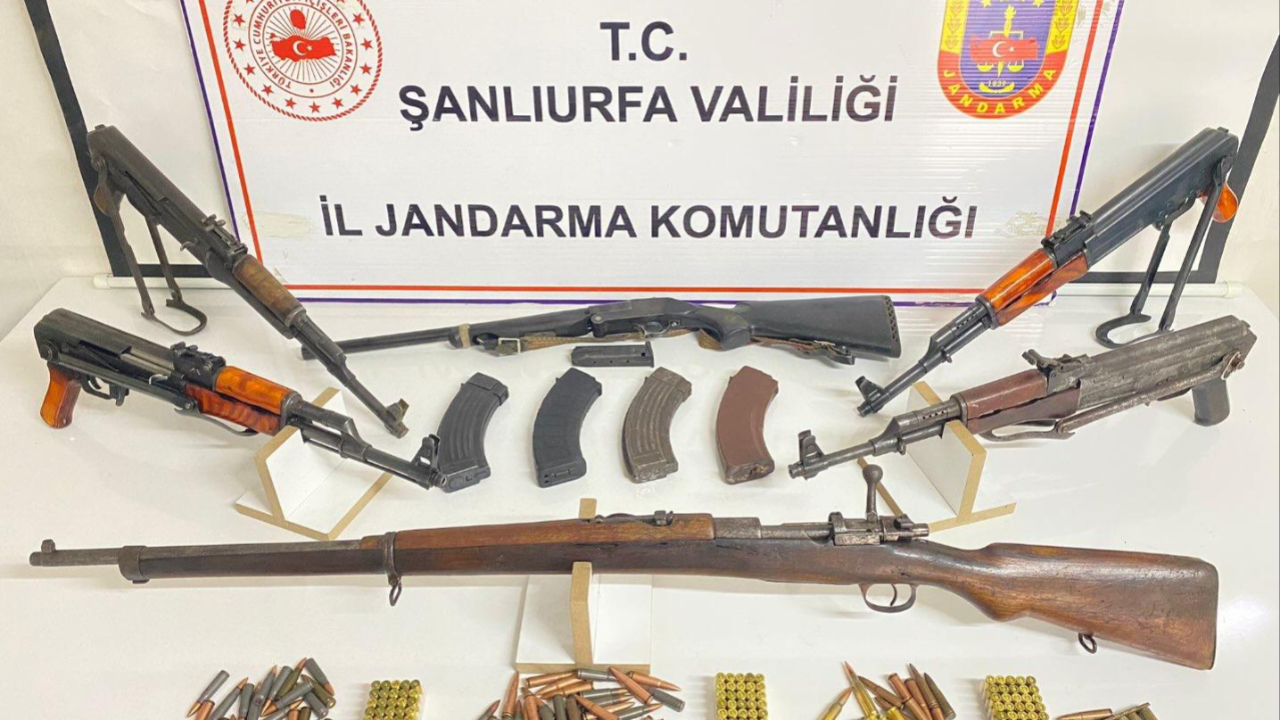Şanlıurfa'da silah kaçakçılığı operasyonu: 2 tutuklama