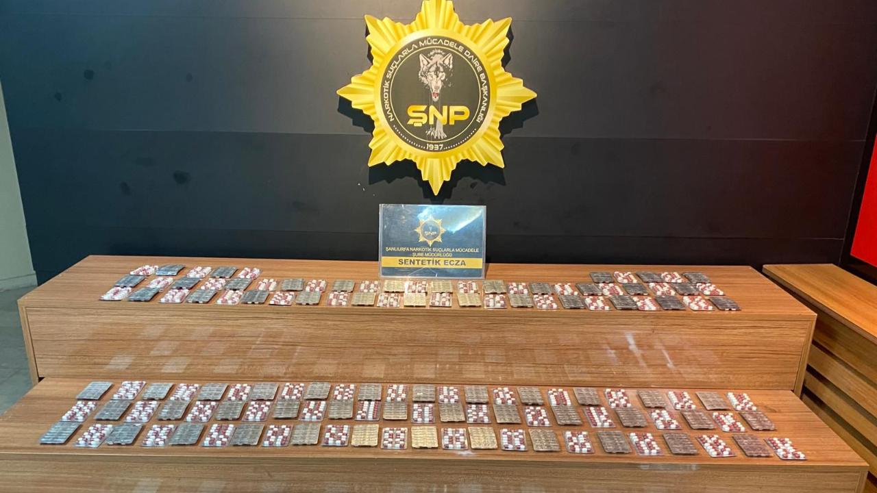 Şanlıurfa&#039;da uyuşturucu operasyonunda 1 şüpheli yakalandı