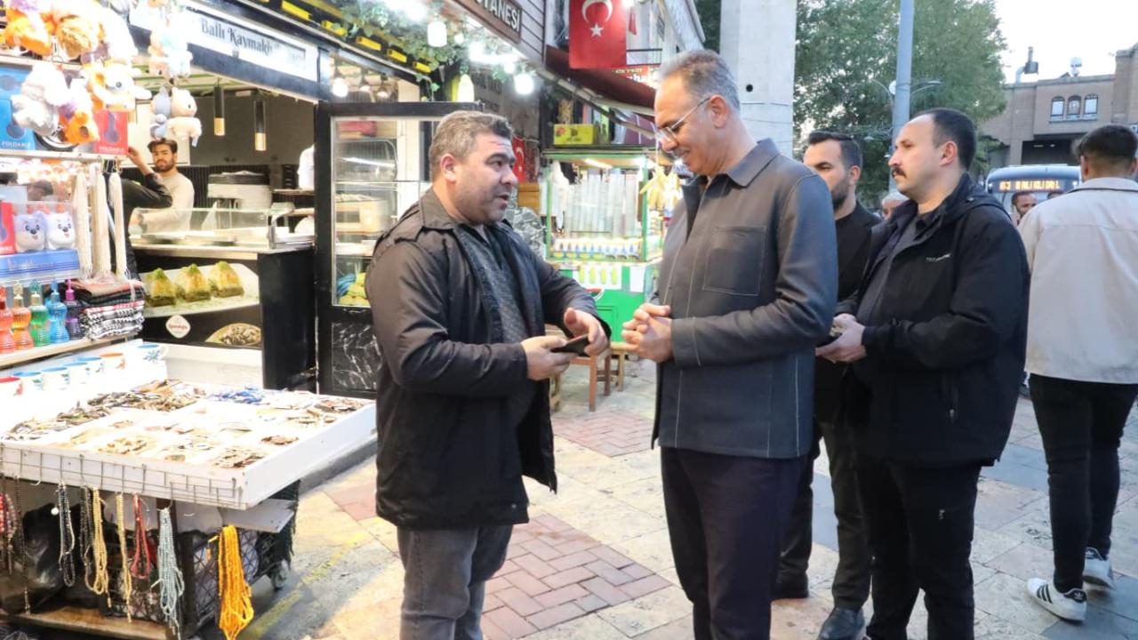 Tarihi çarşı esnafından tedbirlere tam destek