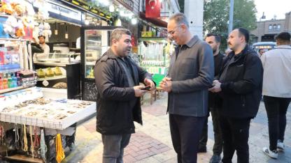 Tarihi çarşı esnafından tedbirlere tam destek