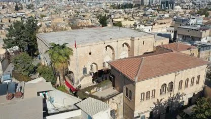 Urfa’da eski kilise tarihî mekân, kültürle yeniden hayat buluyor