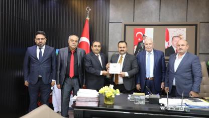 URFAKON ve STK Temsilcilerinden Viranşehir Belediyesi’ne ziyaret