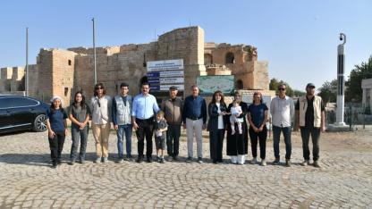 Vali Hasan Şıldak Harran’daki çalışmaları inceledi