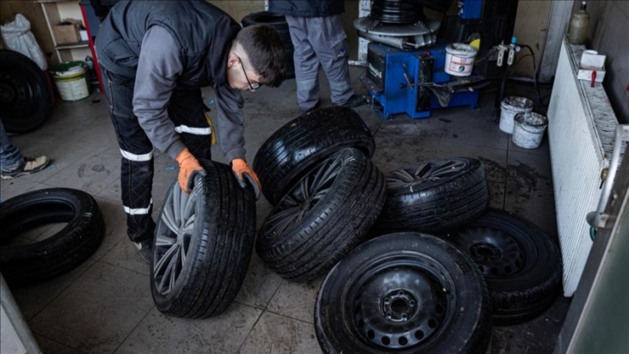 Zorunlu kış lastiği uygulaması yarın başlayacak