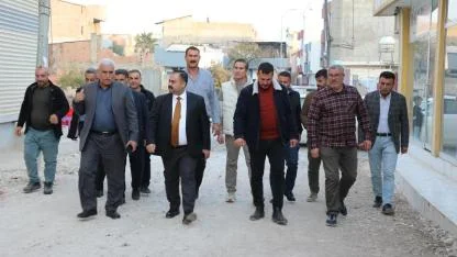 Başkan İnan, Viranşehir’deki yol çalışmalarını sahada denetledi