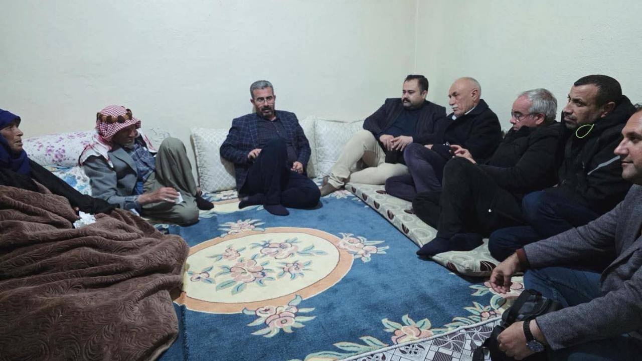 Başkan Serhat Dicle İnan ev ziyaretlerini sürdürüyor