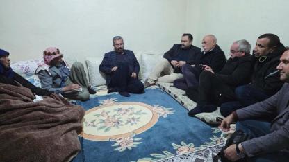 Başkan Serhat Dicle İnan ev ziyaretlerini sürdürüyor