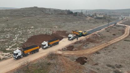 Halfeti–Bozova–Birecik grup yolunda çalışmalarda sona gelindi