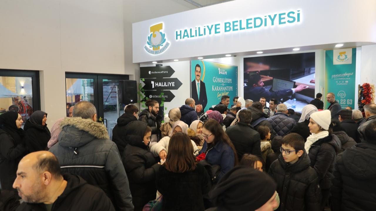 İstanbul’da Haliliye Belediyesi standı ilgiyle karşılandı