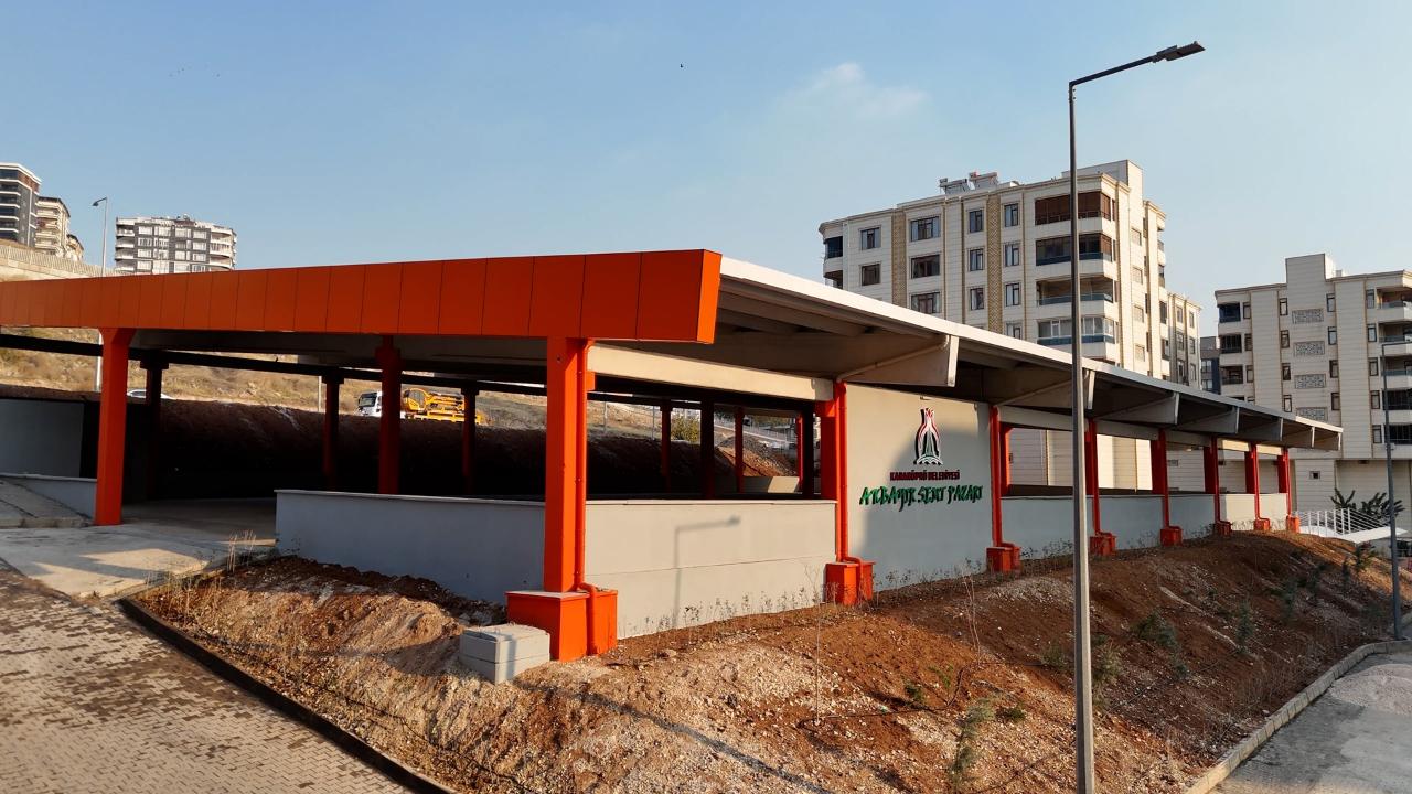 Karaköprü’ye bir modern semt pazarı daha