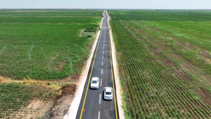 Kırsalda 1296 km yol yapımıyla tarih yazıldı