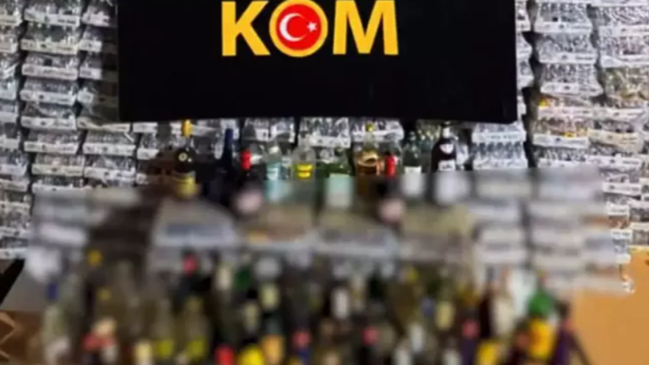 Şanlıurfa dahil 81 ilde kaçak içki operasyonu