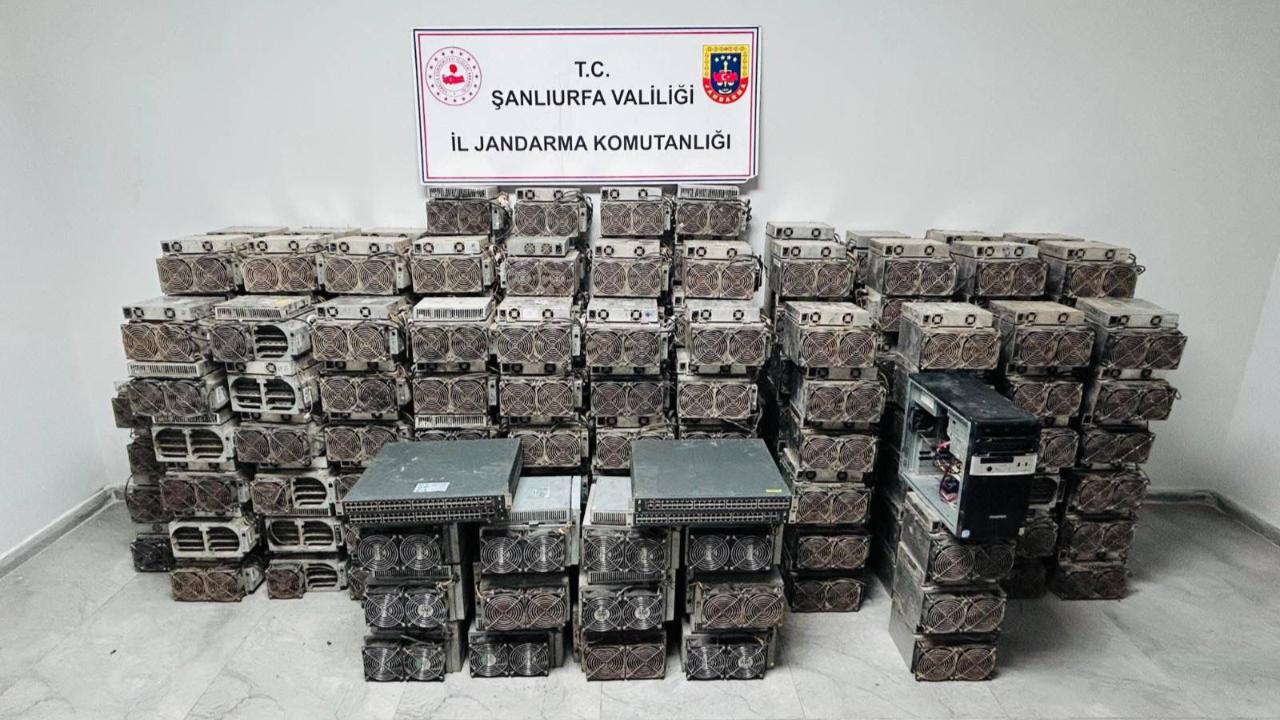 Şanlıurfa Hilvan'da kripto para operasyonu