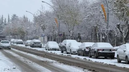 Şanlıurfa'da kar lastiği olmayan araçların trafiğe çıkması yasaklandı