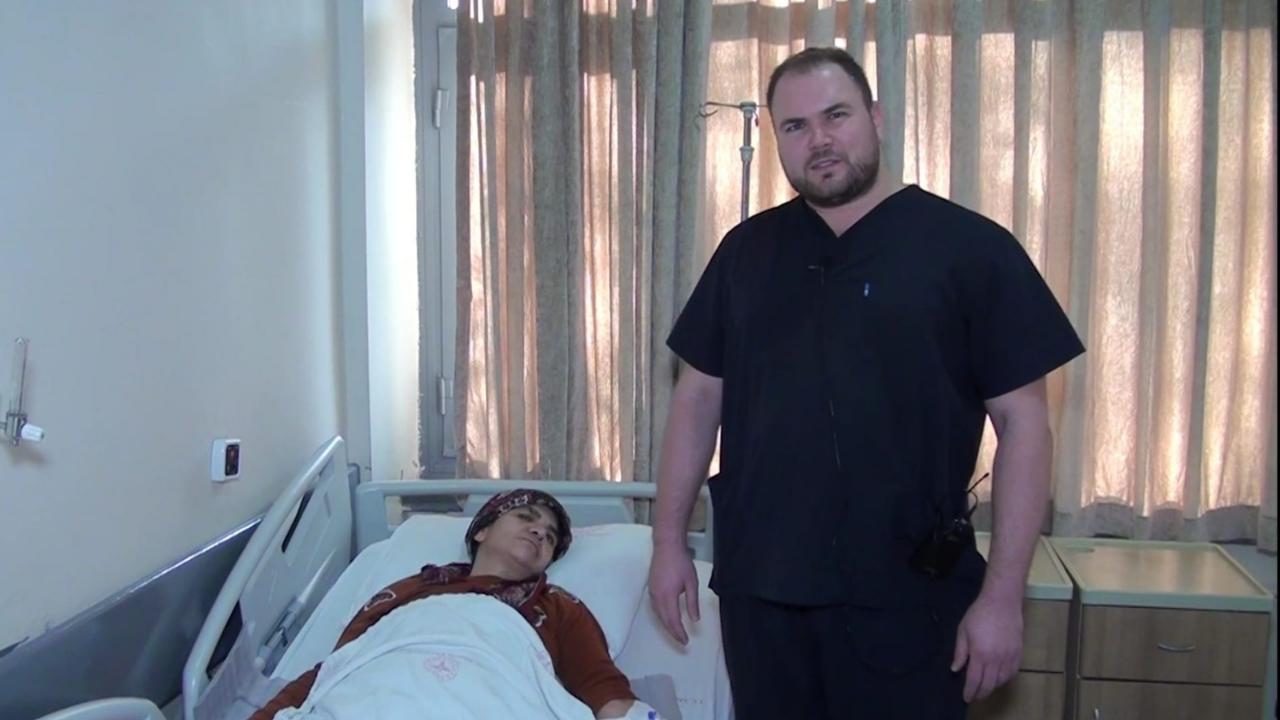 Şanlıurfa'da karnından 25 santimetrelik kist çıkarılan kadın sağlığına kavuştu