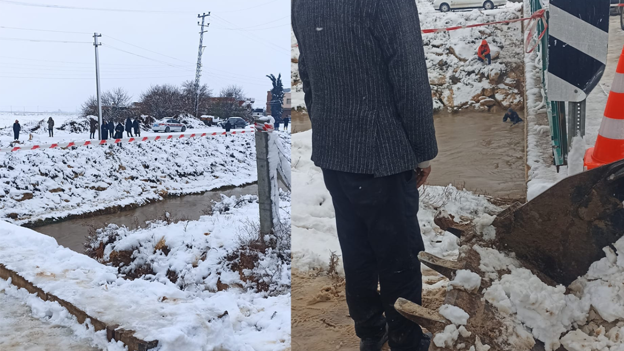Şanlıurfa’da otomobil sulama kanalına uçtu: 3 kişi aranıyor