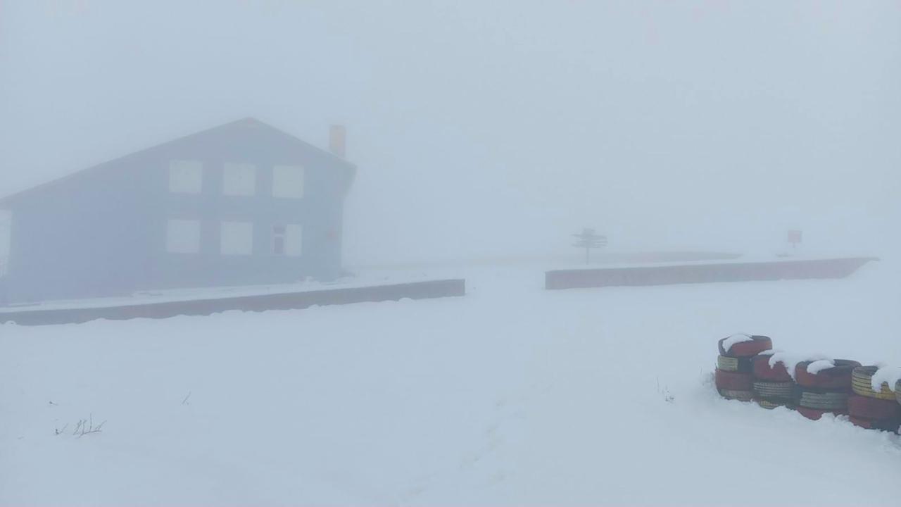 Karacadağ'da kar yağışı başladı