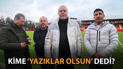 Saraçoğlu: Şanlıurfaspor'u engellemeyin