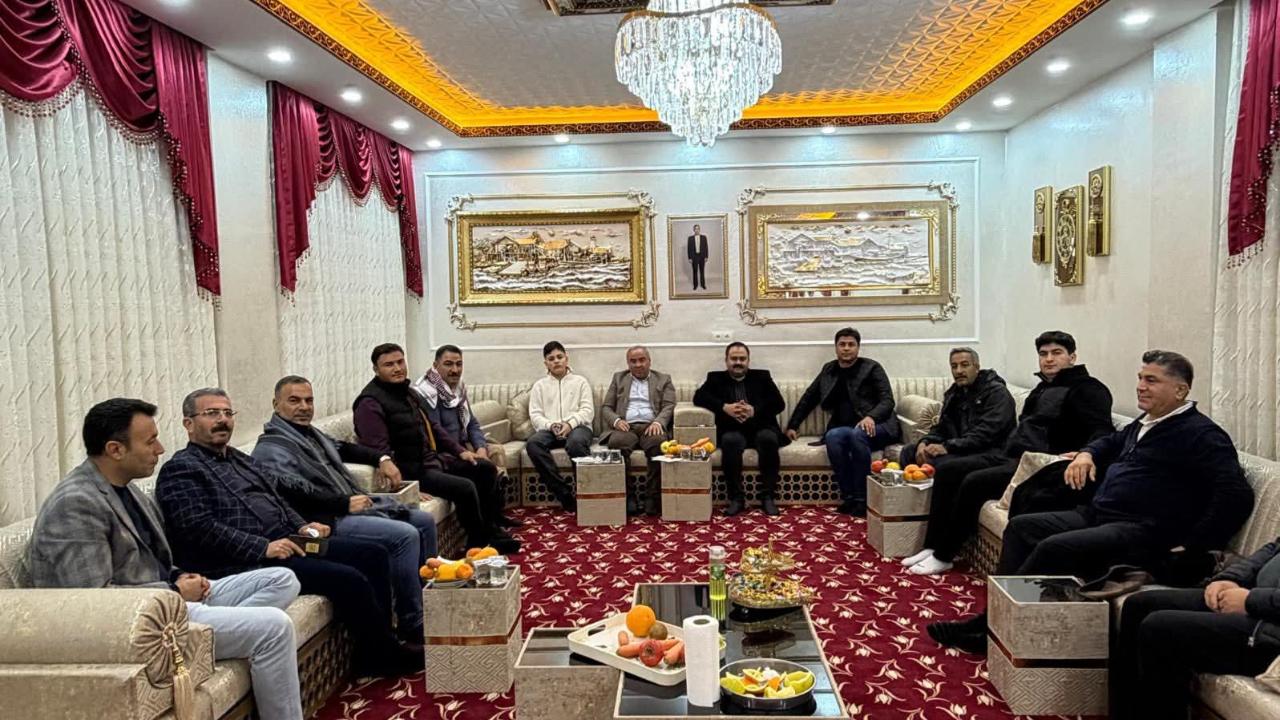 Viranşehir belediye eş başkanları Ezidi bayramını kutladı