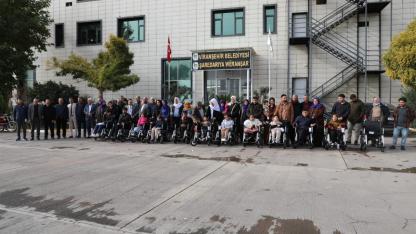 Viranşehir Belediyesinden engelli bireylere destek
