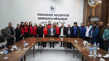 Viranşehir Kadın Voleybol Takımına moral buluşması
