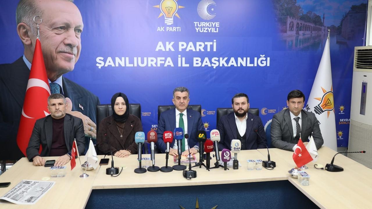 AK Parti'nin Şanlıurfa'daki üye sayısı açıklandı