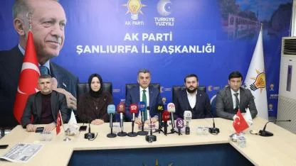 AK Parti'nin Şanlıurfa'daki üye sayısı açıklandı