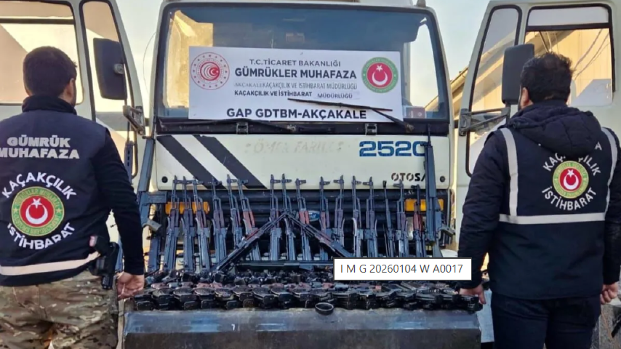 Akçakale sınırında ülkeye mühimmat geçirmeye çalışan şahıs yakalandı