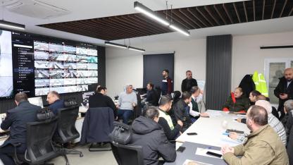 Büyükşehir Belediyesi ulaşımı aksatmadı