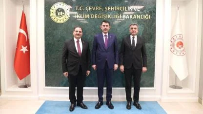 Canpolat'tan Bakan Kurum'a ziyaret