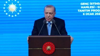 Cumhurbaşkanı Erdoğan: 800 bin gencimize staj desteği sunacağız