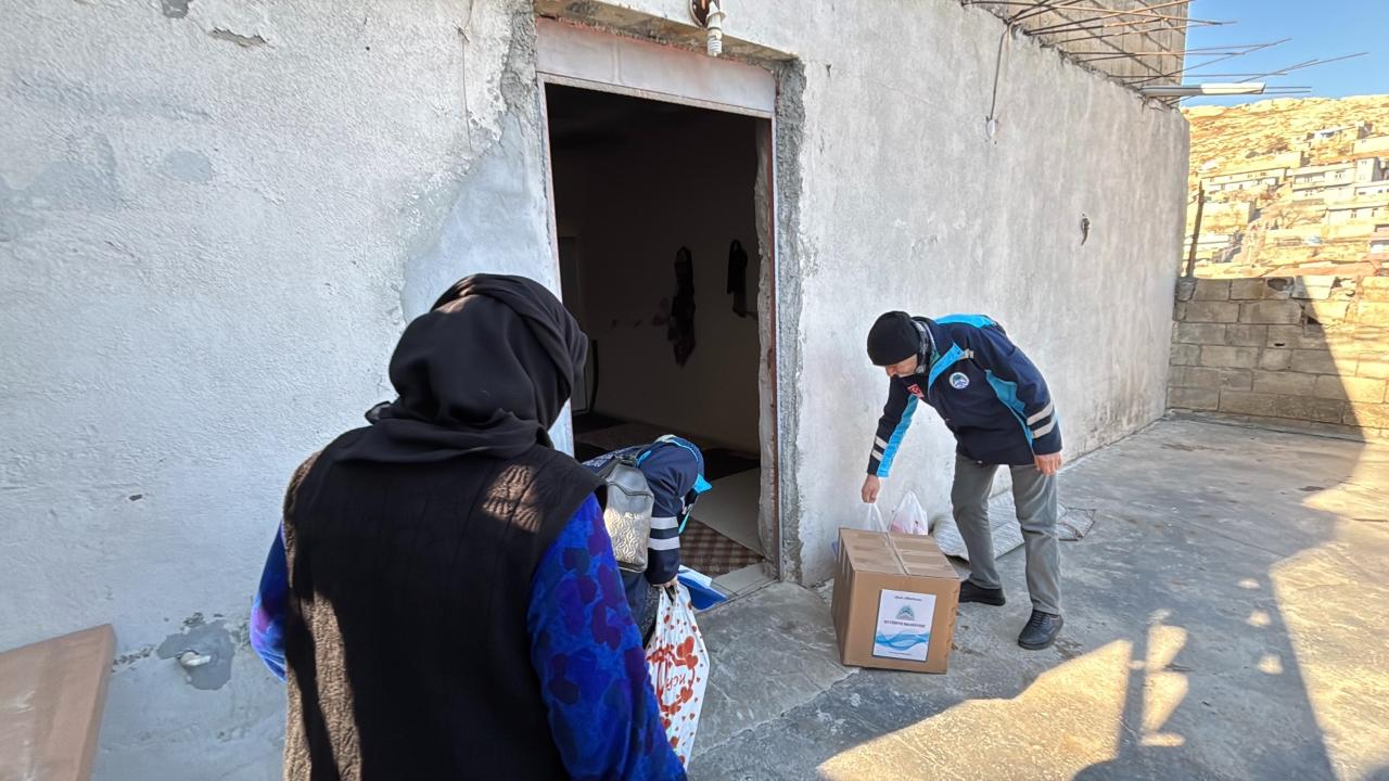 Eyyübiye’de yetim ailelere destek