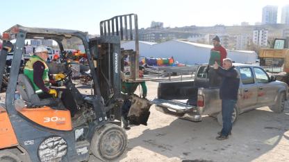 Karaköprü’de araç bakımları belediyenin kendi imkânlarıyla yapılıyor