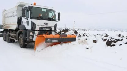 Şanlıurfa Büyükşehir Belediyesi Karacadağ’da çalışmalarını sürdürüyor