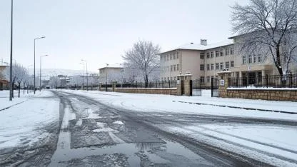 Şanlıurfa'da 7 ilçedeki kırsal mahallerde okullar tatil edildi