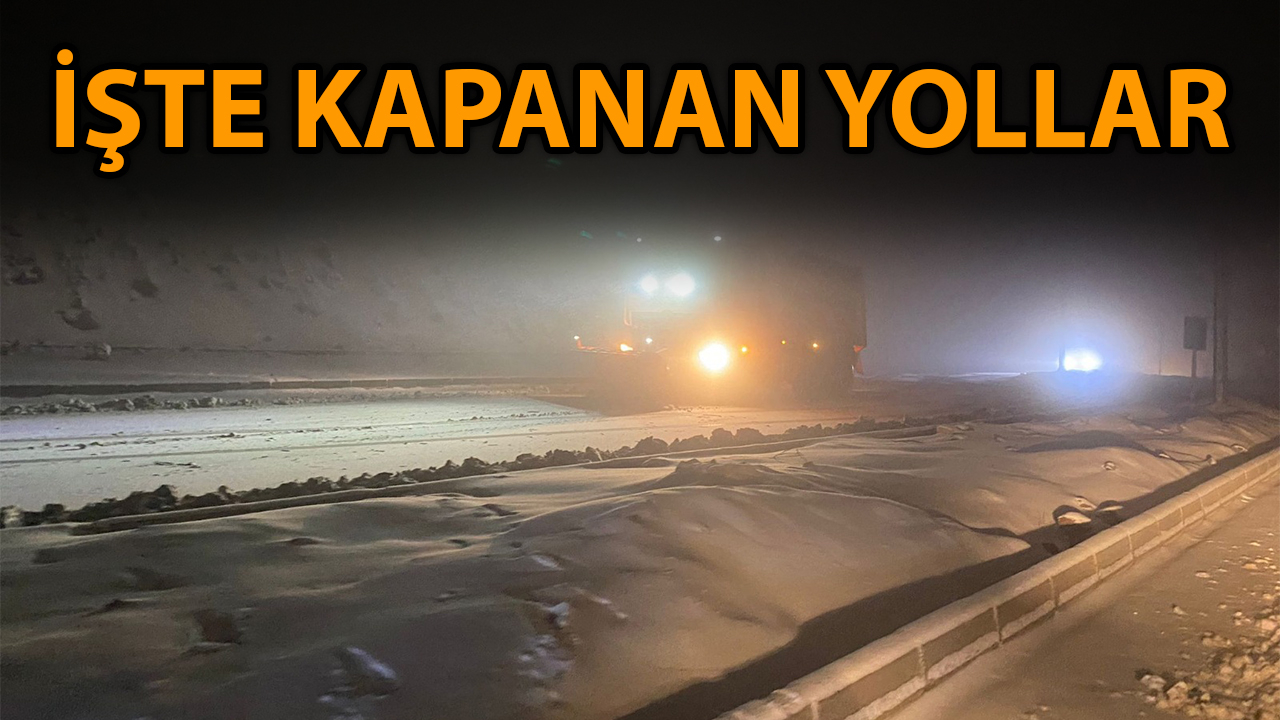 Şanlıurfa'da bazı yollar araç trafiğine tamamen kapatıldı