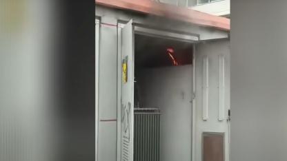 Şanlıurfa'da elektrik trafosu patladı