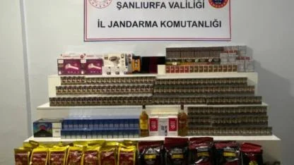 Şanlıurfa’da kaçakçılık operasyonu: 48 gözaltı